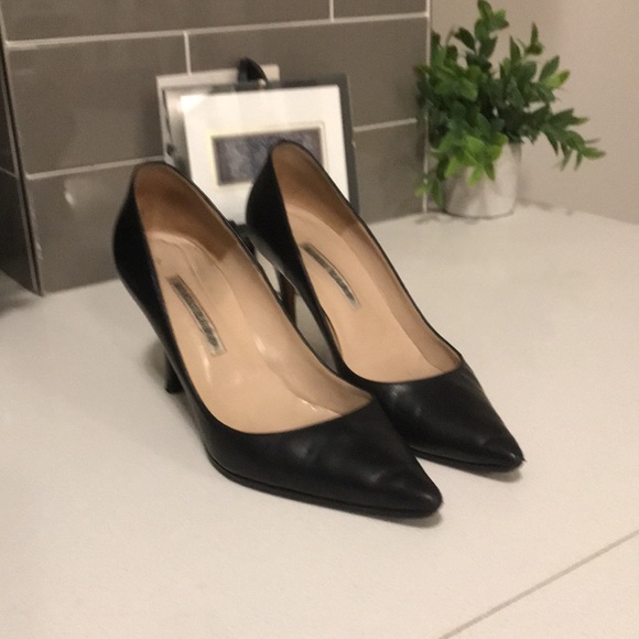 Manolo blahnik - black leather vintage - size 8.5 -9 as is condition - Picture 13 of 17